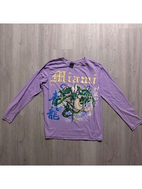 Y2K MIAMI LONG SLEEVE TEE